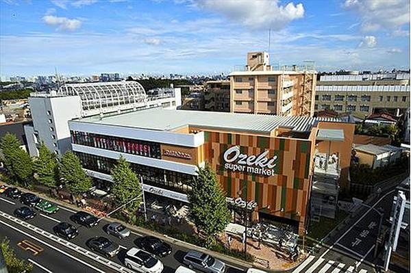 【周辺】スーパーオオゼキ碑文谷店まで420m 世田谷区発。東京都城南地区をメインに展開する食料品主体のスーパーマーケット。22台の駐車スペースも完備。