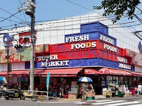 【周辺】オオゼキ目黒不動前店まで99m。地域に密着した経営で、生鮮食料品、一般食料品、酒類、日用雑貨など選りすぐりの商品を販売しております。