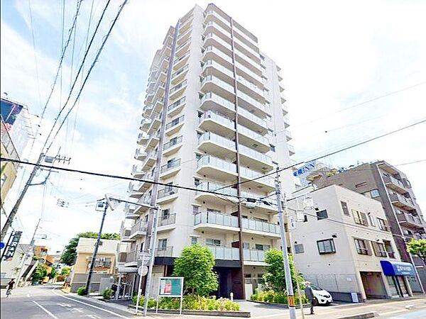 【外観】JR京浜東北線「西川口」駅から徒歩4分。平成27年築14階建マンション。セキュリティ充実・ペット飼育可能です。