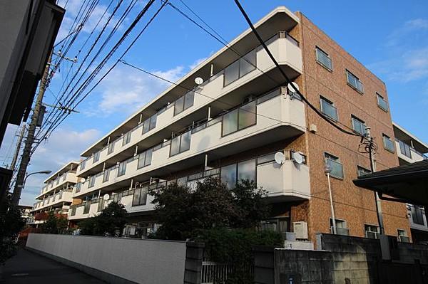 【外観】「蒲田」駅徒歩5分の好立地閑静な住宅街に佇む低層マンション