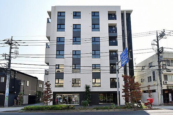 【外観】鉄筋コンクリート造7階建、総戸数41戸の分譲マンション