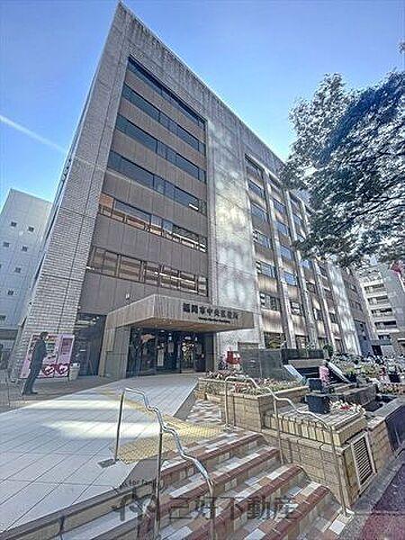 【周辺】福岡市中央区役所 徒歩6分。 450m