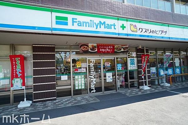 【周辺】ファミリーマート＋薬ヒグチ行徳駅前公園店 徒歩3分。 210m
