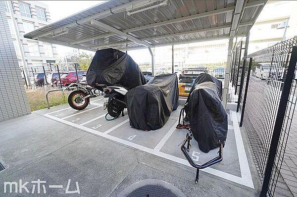 【駐車場】バイク置き場