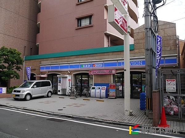 【周辺】ローソン福岡西新5丁目店 