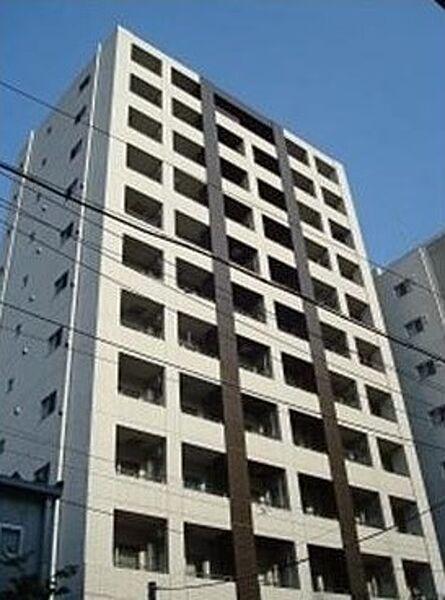【外観】12階建ての賃貸マンション