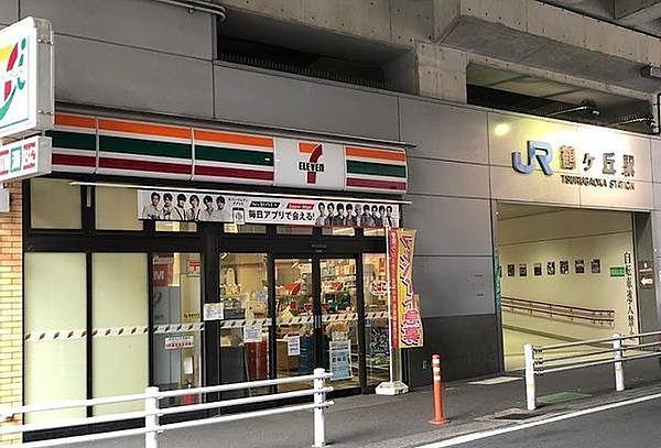 【周辺】セブンイレブンJR鶴ヶ丘駅前店まで徒歩５分