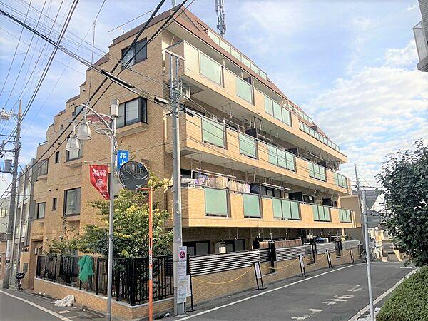 【外観】桜上水駅 徒歩3分、新耐震基準適合のライオンズマンション