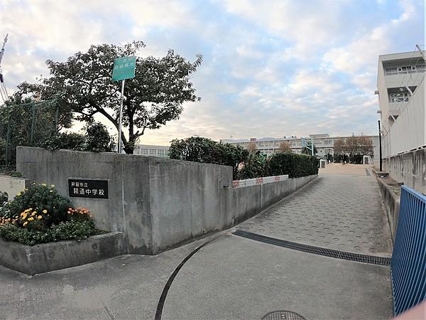 【周辺】精道中学校 徒歩 約7分（約500m）