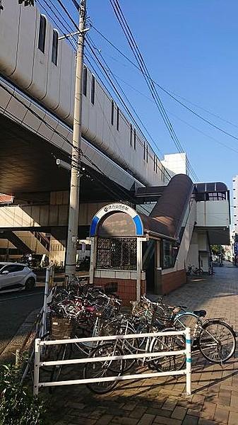 【地図】モノレール徳力公団前駅　250ｍ