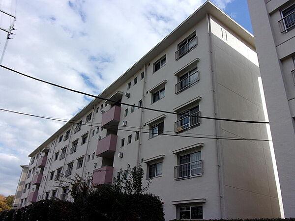 【外観】白を基調とした５階建てのマンションです。