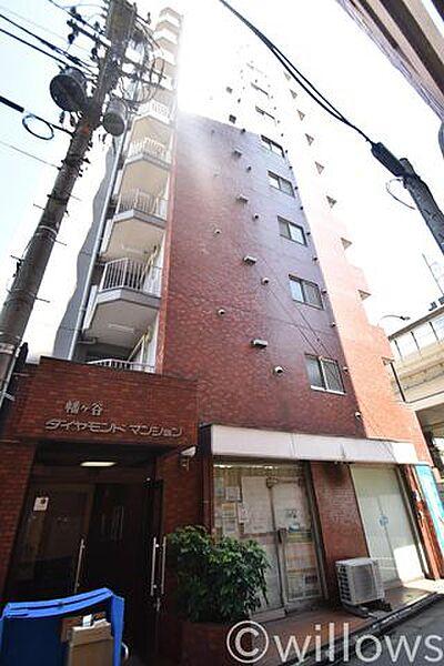 【外観】【幡ヶ谷ダイヤモンドマンション】地上10階建（9階部分）、総戸数33戸、1983年建築