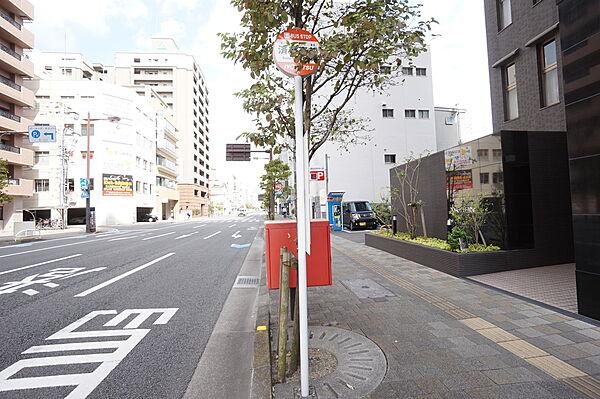 【周辺】済美高前 バス停