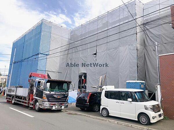 【外観】建築中