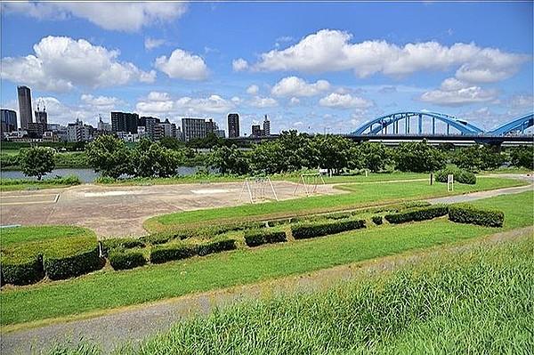 【周辺】多摩川丸子橋緑地 徒歩10分。 790m
