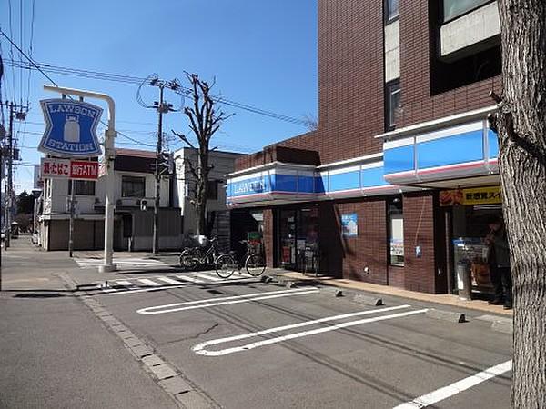 【周辺】コンビニエンスストアローソン 札幌南14条西店まで31ｍ