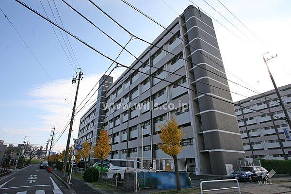 【外観】天白第3住宅1号棟の外観（北西側から）。名古屋市住宅供給公社分譲で、総戸数は250戸です！