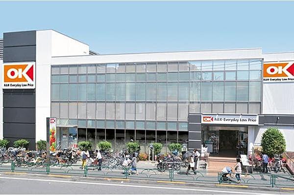 【周辺】オーケー池尻大橋店まで350m、小田急OX跡地に5月に開店しました。