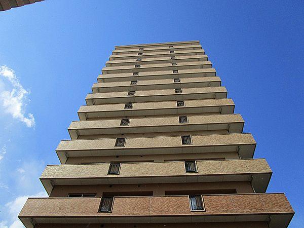 【外観】グランベルディ西条ソラーレ15階建ての11階部になります。眺望、日当たり良です。