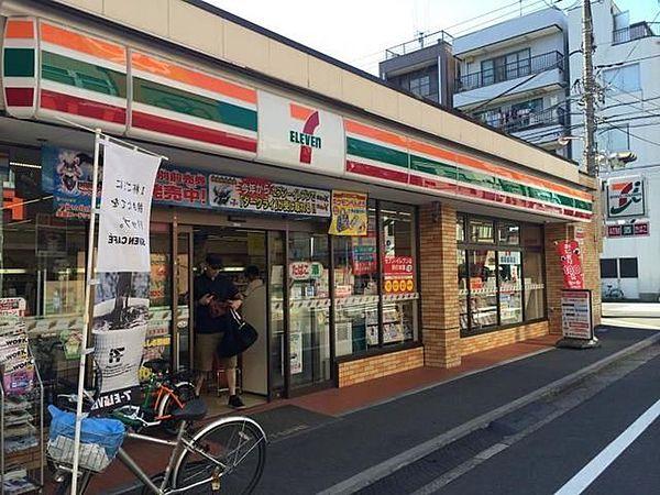 【周辺】セブンイレブン中野新井薬師前駅北店 709m
