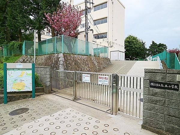 【周辺】小学校(500m)横浜市立谷本小学校
