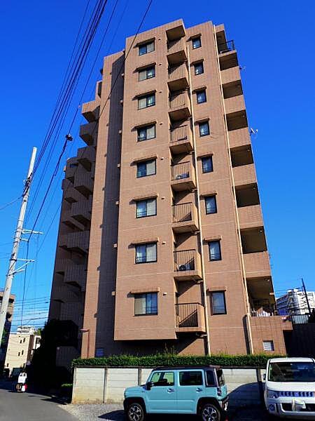 【外観】文教都市「浦和」駅まで徒歩13分！SRC造9階建のお部屋は7階部分・角住戸