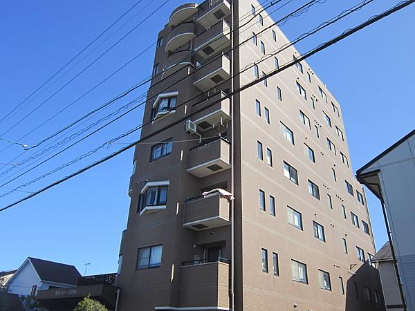 【外観】人気の野々市市矢作の8階建てマンションが登場！4階角部屋です