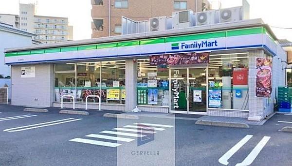 【周辺】ファミリーマート足立青井店 徒歩6分。 480m
