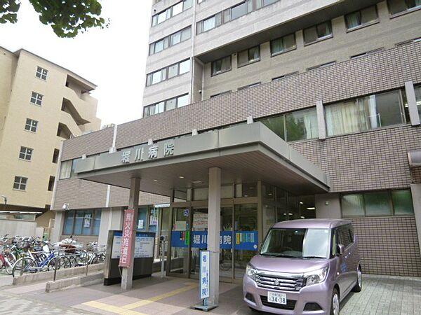 【周辺】【徒歩5分】堀川病院(病院)まで400m