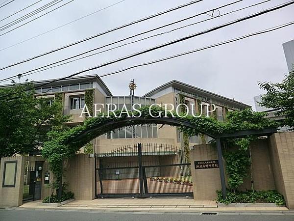 【周辺】私立淑徳与野中学校 491m