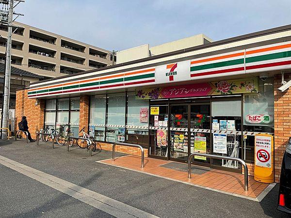 【周辺】セブンイレブン名古屋表山店まで徒歩７分（520m）