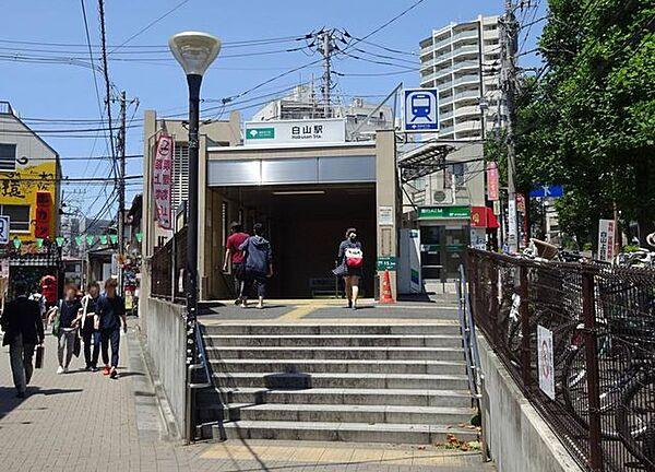 【周辺】白山駅(都営地下鉄 三田線) 徒歩5分。 390m