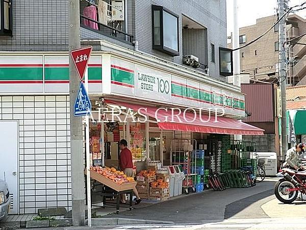 【周辺】ローソンストア100渡田六ッ角店 268m