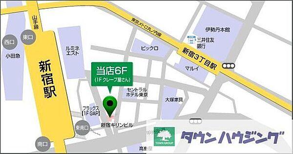 【地図】★中野駅南口1分★ロータリー目の前です♪