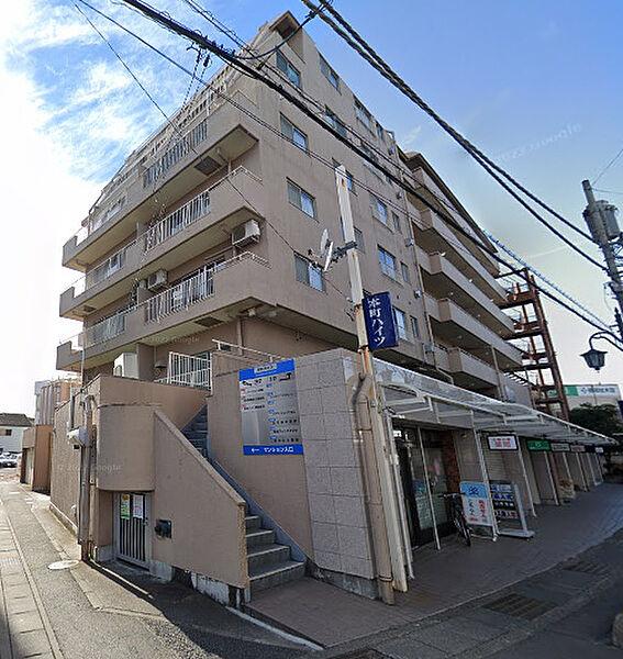 【外観】「本町ハイツ」7階建てマンション、JR高崎線「本庄」駅より徒歩2分の好立地