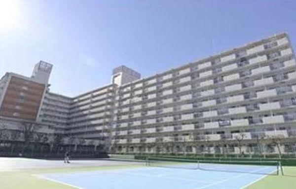 【外観】「グランドシティ大宮イースト」10階建てマンション、JR京浜東北線「大宮」駅より徒歩20分の立地