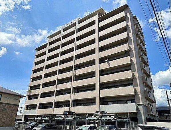 【外観】東深津町10階建てマンションの4階です。オートロック・防犯カメラもついていて、安心のマンションです。