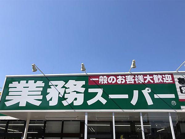 【周辺】業務スーパー長尾センタープラザ店まで約1100m