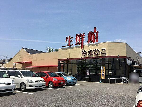 【周辺】【生鮮館やまひこ南大通店】愛知県西部を中心に店舗を構える地域密着型のスーパーです。 870m