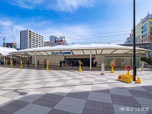 【周辺】総武本線「新小岩」駅 撮影日(2021-03-01) 1280m
