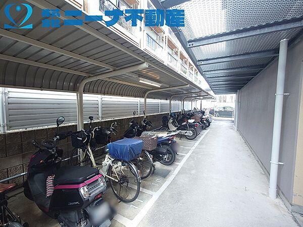 【駐車場】バイク・自転車置き場