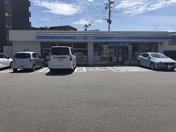 【周辺】ローソン 熊本神水一丁目店まで約450ｍ　24時間営業