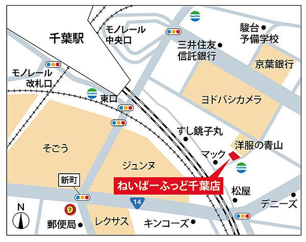 【地図】店　舗　案　内　図