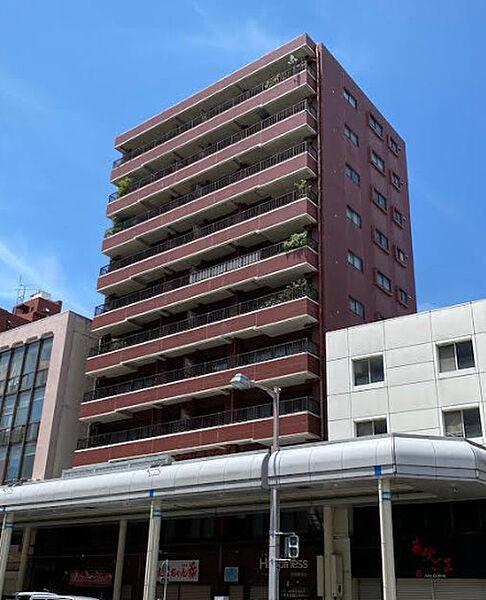 【外観】「ベルエア東坂之上」11階建てマンション、JR上越線「長岡」駅より徒歩5分の好立地
