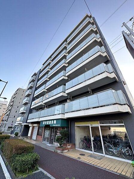 【外観】「青木パークハイツ」7階建てマンション、JR京浜東北線「西川口」駅より徒歩6分の好立地