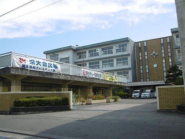 【周辺】静岡市立南中学校（415m）