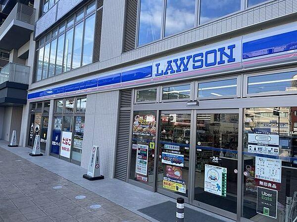 【周辺】LAWSON 蒲生西口店 60m
