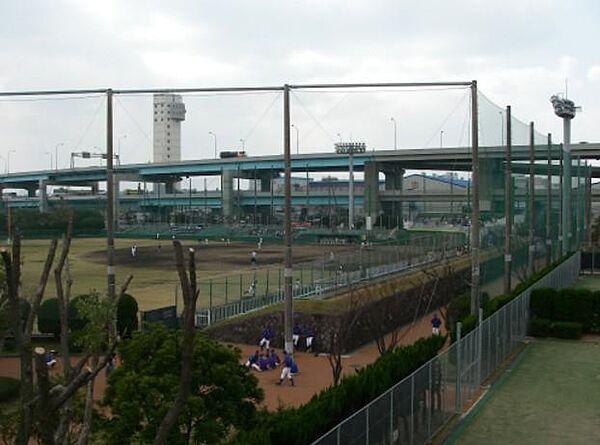 【周辺】【公園】汐井公園野球場まで746ｍ