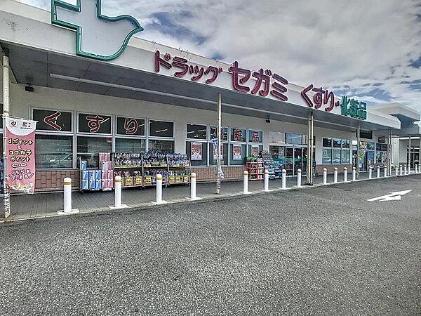 【周辺】ドラッグセガミ山口小郡店(665m)