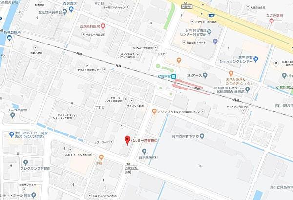 【地図】ＪＲ安芸阿賀駅徒歩3分
